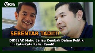 DIDESAK Mahu Beliau Kembali Dalam Politik, Ini Kata-Kata Rafizi Ramli!