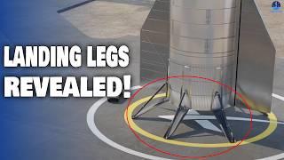 SpaceX Revealed Landing Starship on Droneship by Legs...