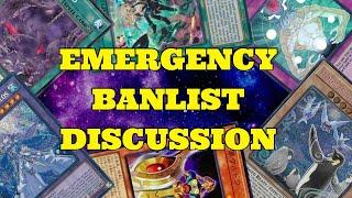 EMERGENCY BANLIST DISCUSSION