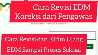 Cara Menindaklanjuti Aproval EDM Pengawas, Baik Ada Revisi Maupun Tidak, Diakun Bendahara & Kamad