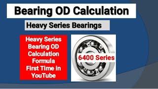 Bearing Outer Diametre Formula | Bearing in hindi | Bearing OD Calculation | Outer Diameter | OD