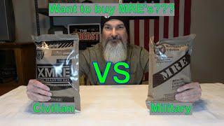 Buying MRE's...Civilian or Military???? Lets find out,