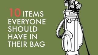 Top 10 Golf Bag Essentials (You May Never Thought Of)