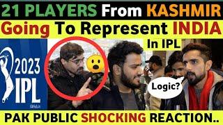 21 CRICKETERS FROM KASHMIR SELECTED FOR IPL AUCTION | PAKISTANI REACTION ON INDIA |REAL TV SOHAIB CH