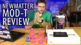 Newmatter MOD-t 3D Printer Review - Is It Worth $299?