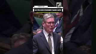 UK Prime Minister Keir Starmer sworn in as an MP