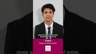 Our student Yusuf shares his top tip for revision that will lead you to success in exams! #shorts