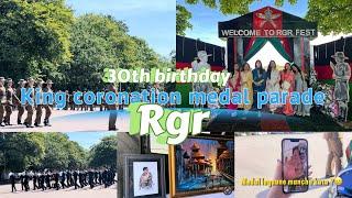 King coronation medal parade || medal lagaune mache ta video call ma 30th birthday RGR || vlog