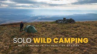 Solo Wild Camping in the Scottish Borders - A Camp Wild UK adventure at "The Perch"