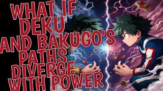 What If Deku and Bakugo's paths diverge with power | Part 1