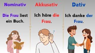  German Cases Made Easy: Nominativ, Akkusativ & Dativ Explained! 