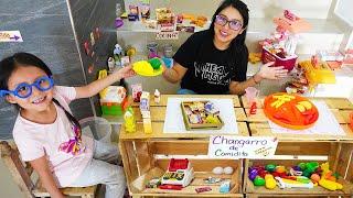 ARMÓ un CHANGARRO DE COMIDA  con TODOS MIS JUGUETES de COCINA