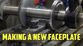 Gang Milling on Kearney and Trecker | Making a New Faceplate | Arbor Press Restoration