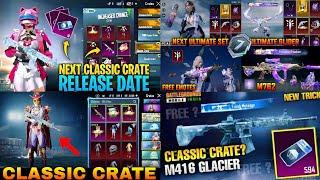 Next Classic Crate Bgmi | M416 Glacier | Pubg Mobile New Crate Opening | Bgmi Next Classic Crate