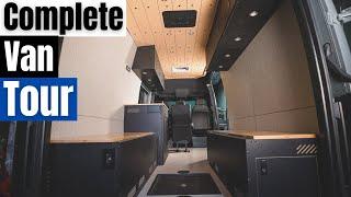 Complete Van Tour Built By Serg Supply