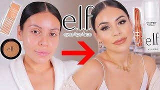 DRUGSTORE FALL MAKEUP TRANSFORMATION USING ONLY e.l.f. MAKEUP!