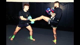 4 Ways to Set up Head Kicks by Countering Teeps in Kickboxing with Ben Woolliss