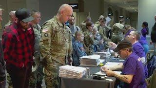 Minnesota National Guard soldiers heading to Middle East