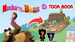 MASHA and the BEAR Misty Cottage House Cottagecore not FREE TOCA BOCA House Ideas | Toca Life World