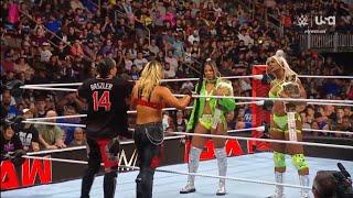 Bianca Belair, Jade Cargill, Shayna Baszler & Zoey Stark Segment: Raw June 3 2024
