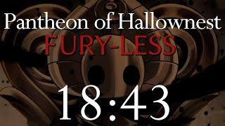 Hollow Knight Speedrun - Pantheon of Hallownest in 18:43 (FURYLESS)