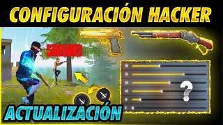 10 CONFIGURACIONES PERFECTAS  para LEVANTAR MIRA en la NUEVA ACTUALIZACION de Free Fire 