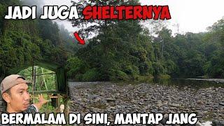 Bermalam Di Shelter Pinggir Sungai Yang Nyaman Dengan Suasana Pagi Yang Sejuk | Camping & fishing