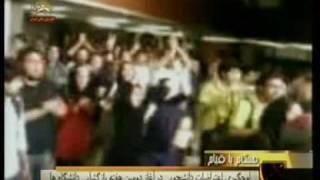 Farsi report on Tehran students demos