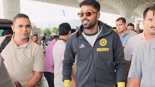 Hardik Pandya Spotted At Airport