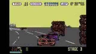 Outrun on Commodore 64