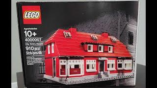 Addition of Lego Set 4000007 Ole Kirk's House to my Lego Collection