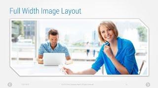 Company Presentation Template -  Clean Vision Business PowerPoint Template