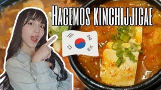 Receta de sopa coreana Kimchijjigae | 김치찌개 | Nicolisa