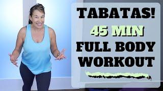 FULL BODY TABATA WORKOUT | 45 MINUTES