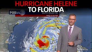 Hurricane Helene moving closer to Florida | FOX 26 Tropical Weather Update