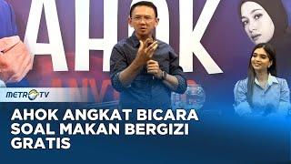 Ahok Angkat Bicara Soal Makan Bergizi Gratis