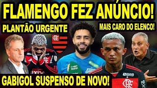 FLAMENGO FAZ ANUNCIO OFICIAL DE JOGADOR MAIS CARO DO ELENCO! DEU RUIM PARA GABIGOL! PLANO B MENGÃO!