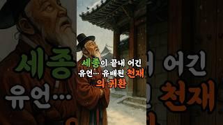 세종이 끝내 어긴 유언 #조선시대 #이숙번#세종대왕#태종#역사쇼츠#한국사#유배#정치천재#조선정치#실화기반#히스토리#궁중드라마#조선의인물#유튜브쇼츠#감동실화#비극의영웅