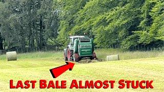 Found A Wet Spot With The Baler | Silage