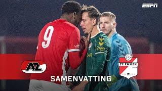 KANSENREGEN in WIJDEWORMER ️ | Samenvatting Jong AZ - FC Emmen