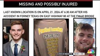 Forney man disappears after crashing car | NBC DFW