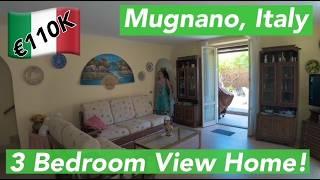Stunning Hilltop Home Built into Solid Rocks in Mugnano, Italy | Property Tour 3 Bedrooms €110K!
