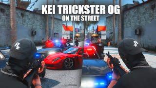 KEI KETUA TRICKSTER MEMBUAT POLISI SATU KOTA KETAKUTAN !!! GTA 5 ROLEPLAY