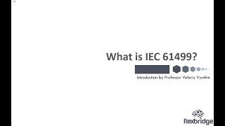 Introduction to IEC 61499