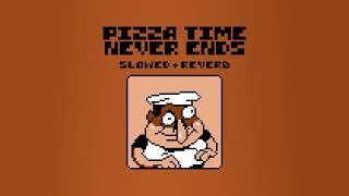 Pizza Tower OST - PIZZA TIME NEVER ENDS (Slowed + Reverb)