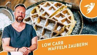 Eiweißbombe: LOW CARB WAFFELN | Protein-Waffeln | Waffelrezept