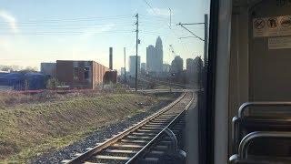 CATS Lynx Blue Line Full Trip From UNC Charlotte Main to 485-South Blvd