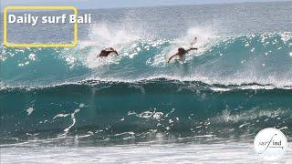 Tiny barreling, Bingin beach | Bali surf |surfind