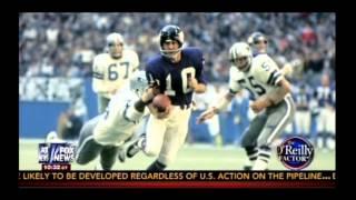 Bill O'Reilly Interviews NFL Hall of Famer Fran Tarkenton