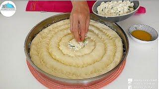 BU BÖREK AÇMADAN YAPILDI BÖYLESİNİ HİÇ GÖRMEDİNİZŞekli Lezzeti Enfes DÖNDER BÖREK Tarifi